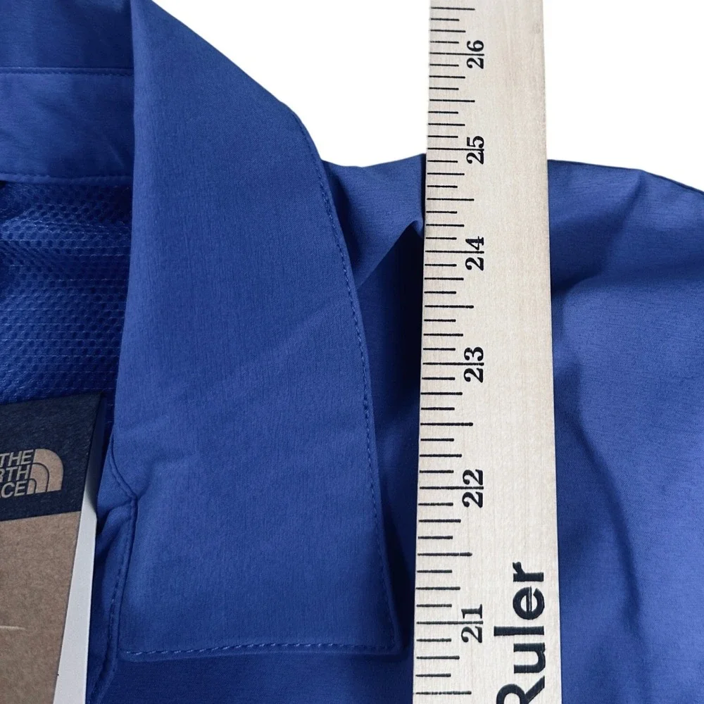 The North Face Lightrange Shirt Womens Large Indigo Plum Hiking UPF Top NEW - Picture 7 of 16